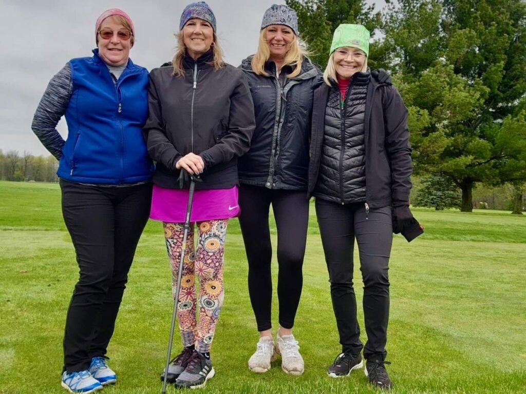 Cleveland Fagowees ladies golf foursome hit the links