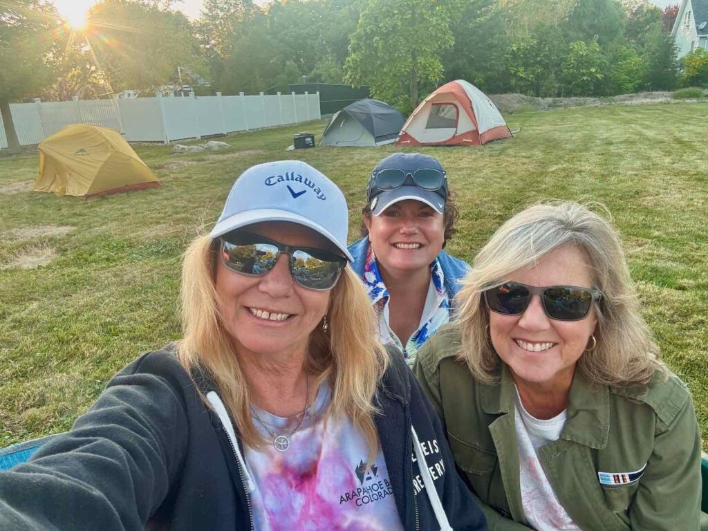 Cleveland Fagowees members camping